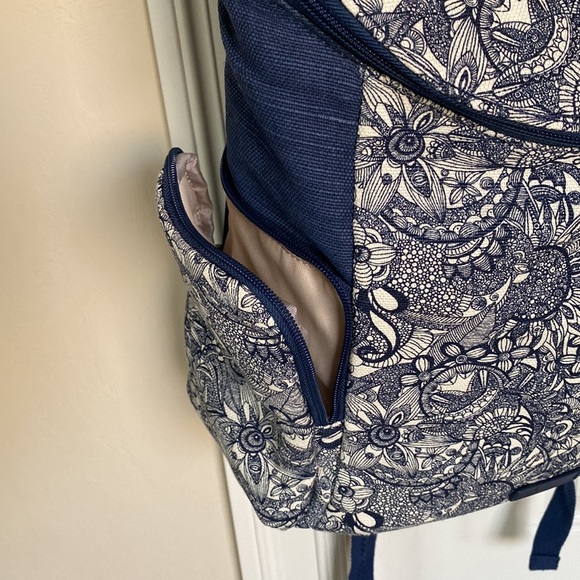 Sakroots Canvas Backpack Navy Desert Spirit - Picture 7 of 12